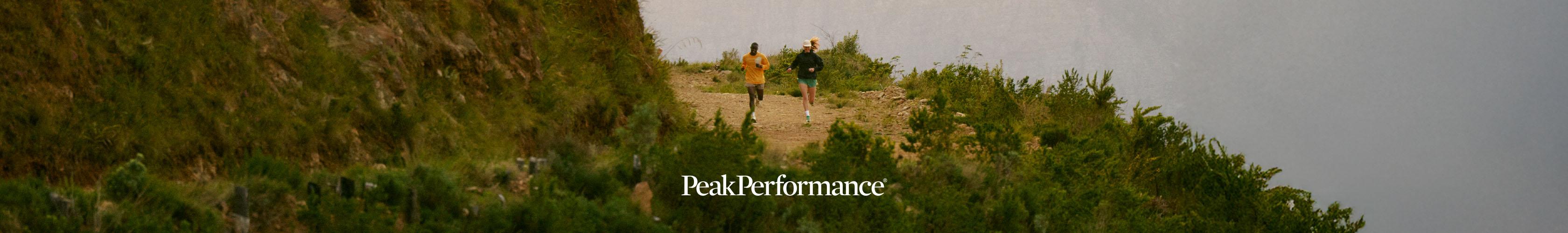 Peak performance, two people enjoying the outdoors